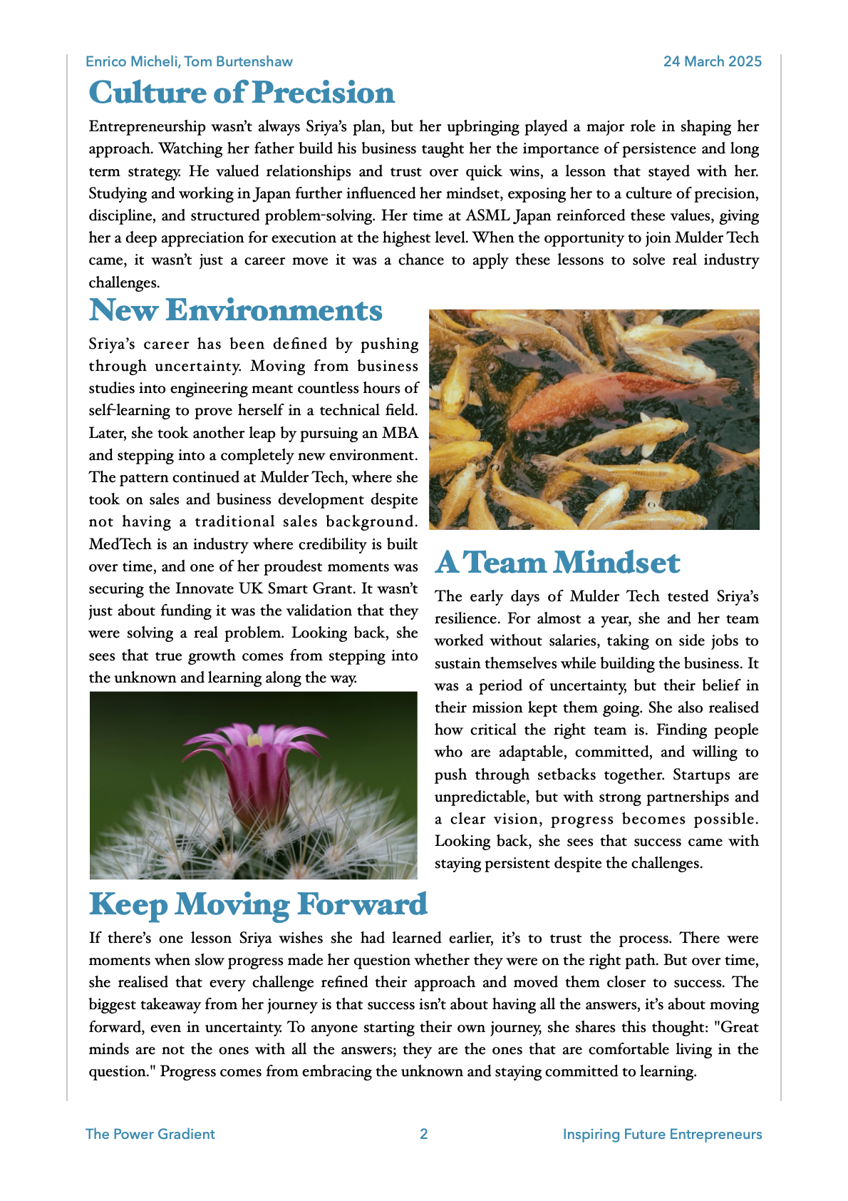 Page 2 of The Power Gradient - Week 18